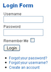 Login module