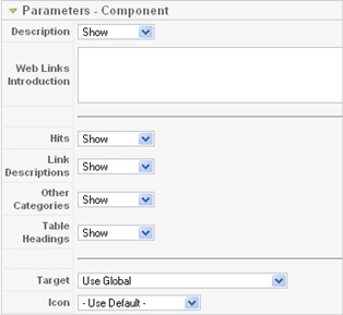 Parameter - Component