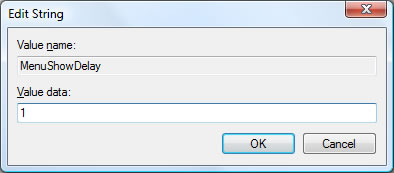 Registry Editor: Edit String